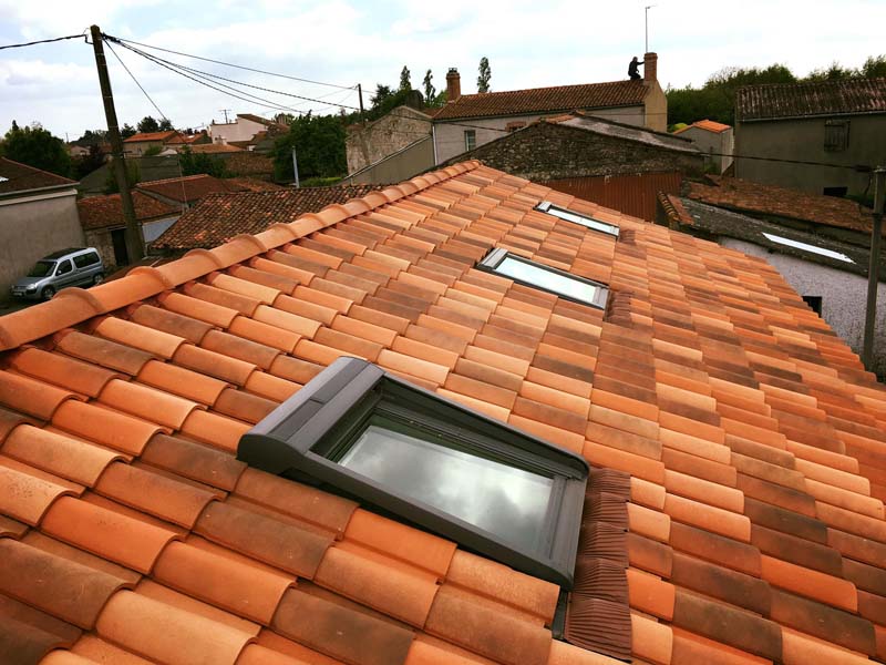Pose de Velux® La Haie-Fouassière
